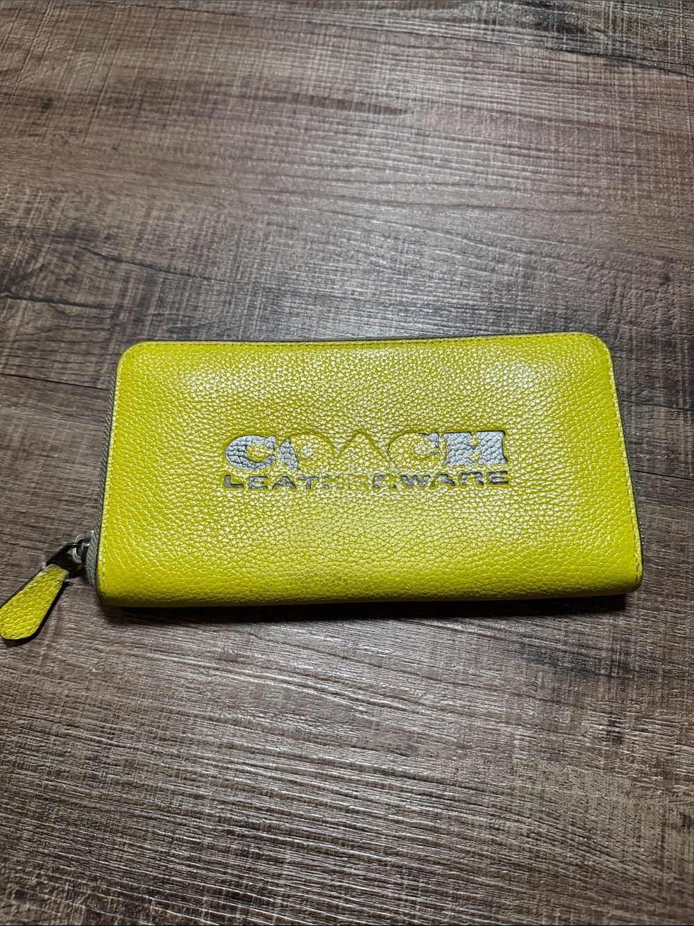 Coach Leatherware Long Zip Around Wallet